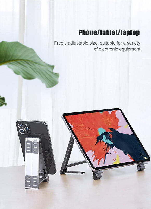 3 in 1 Foldable Aluminum Stand Gizzmopro
