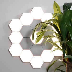 LED Hexagonal Wall Lamp Gizzmopro